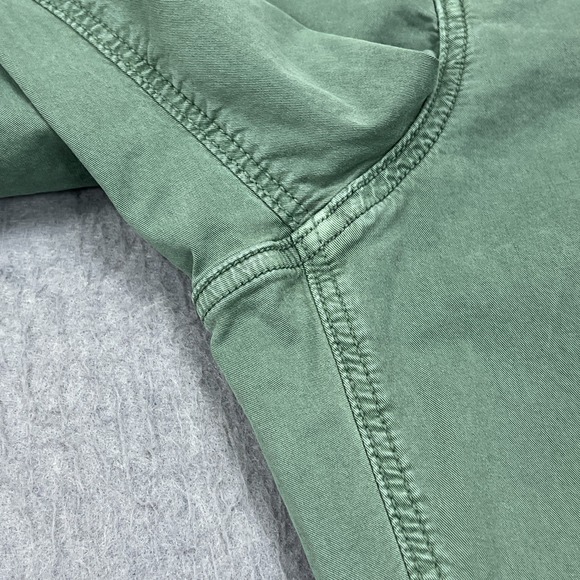 American Eagle Stovepipe Jeans Womens 14 Green Lyocell High Waist Wide Leg Pants - Picture 13 of 16